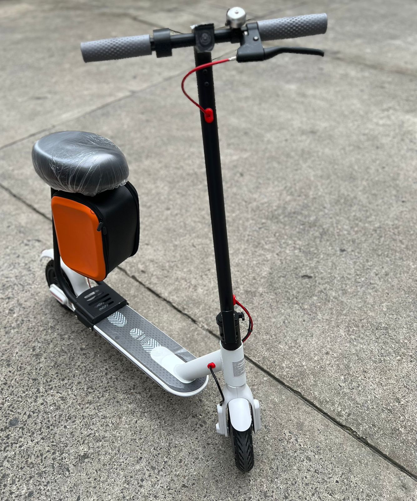 Gray helmet for bikers